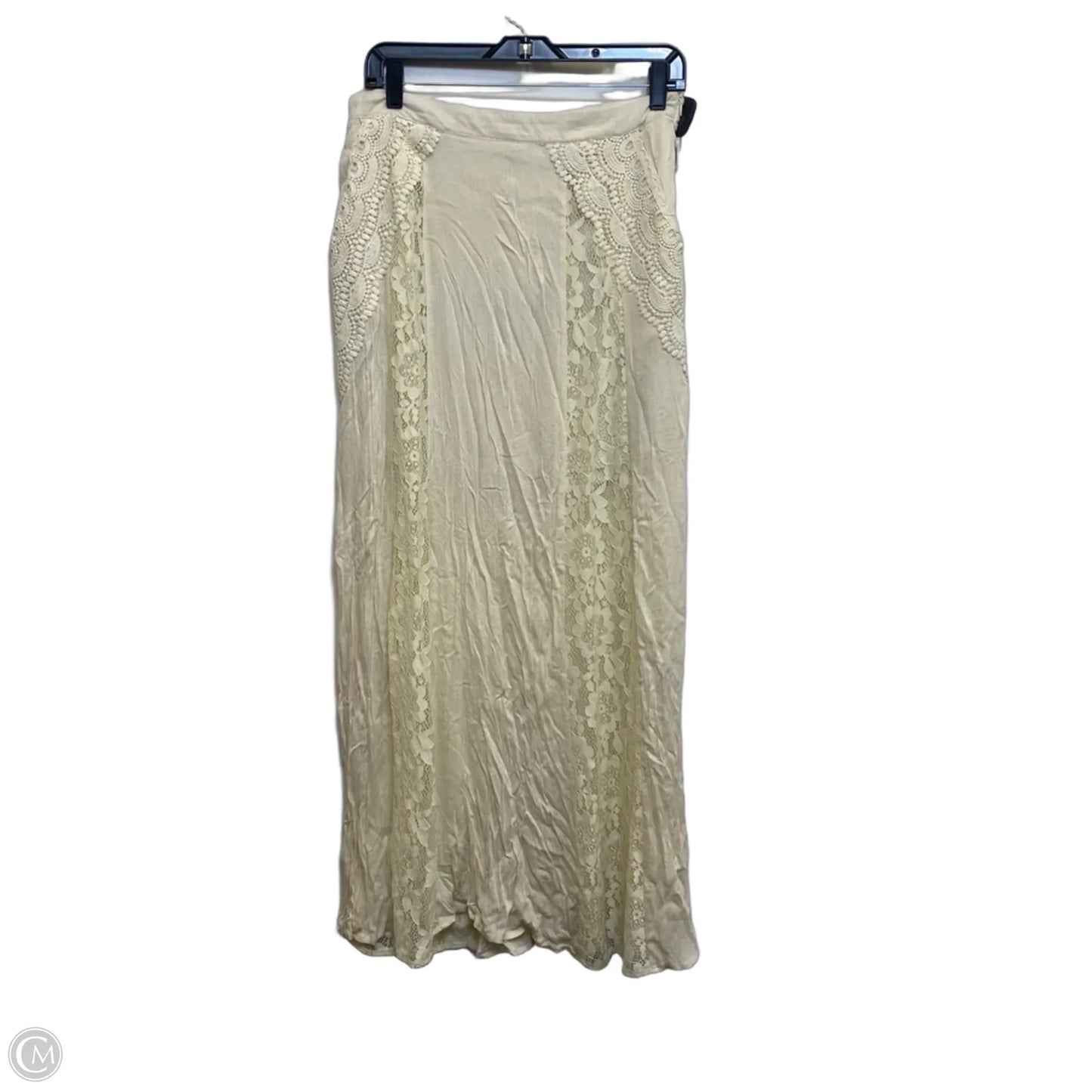 Skirt Maxi By One The Land In Tan, Size: L
