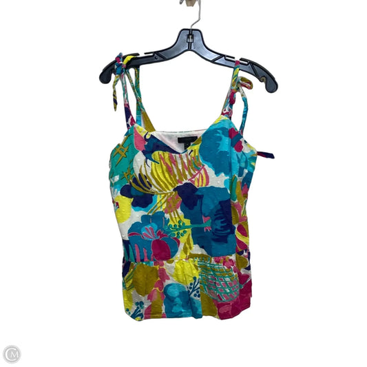Top Sleeveless By J. Crew In Multi-colored, Size: S
