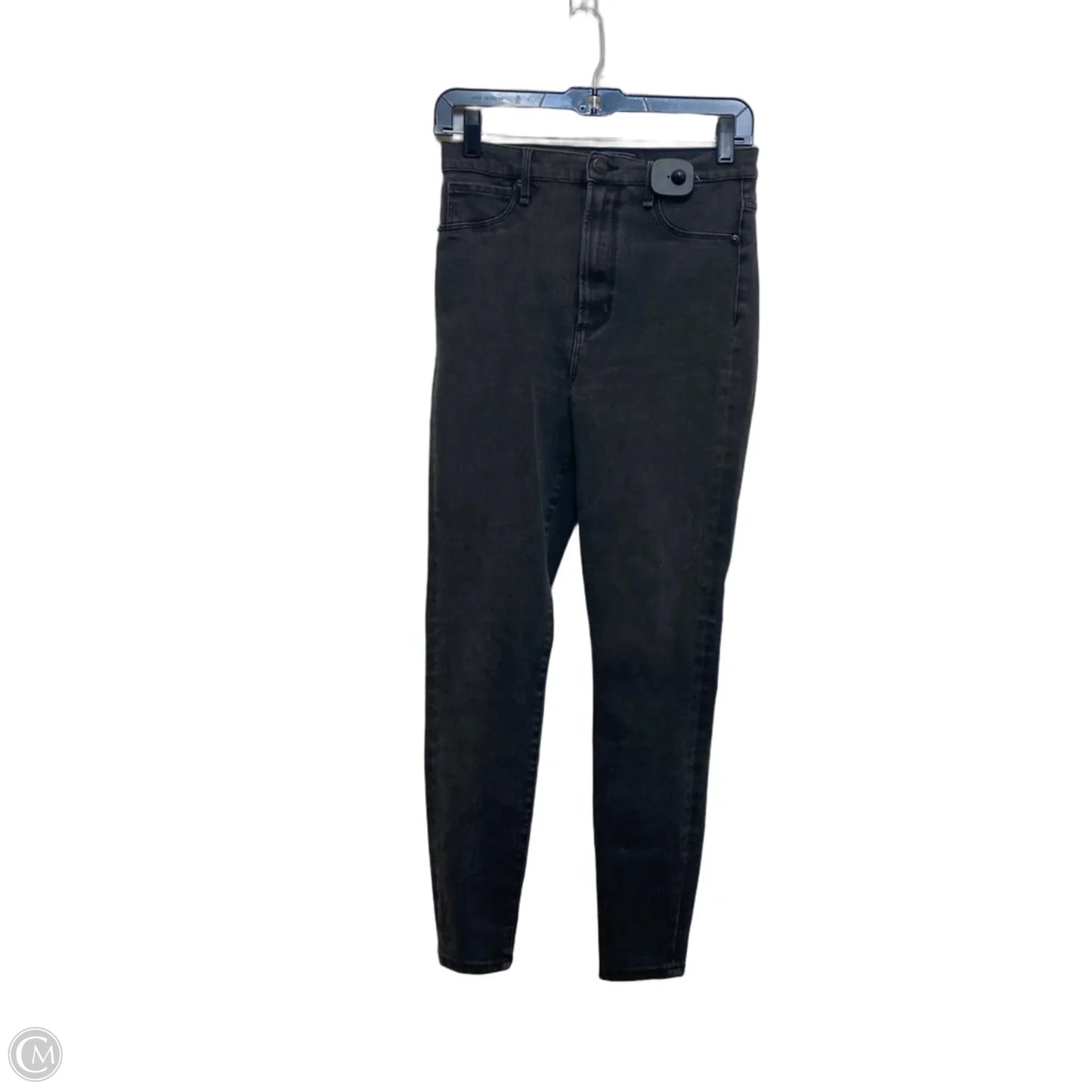 Jeans Skinny By Abercrombie And Fitch In Black Denim, Size: 4