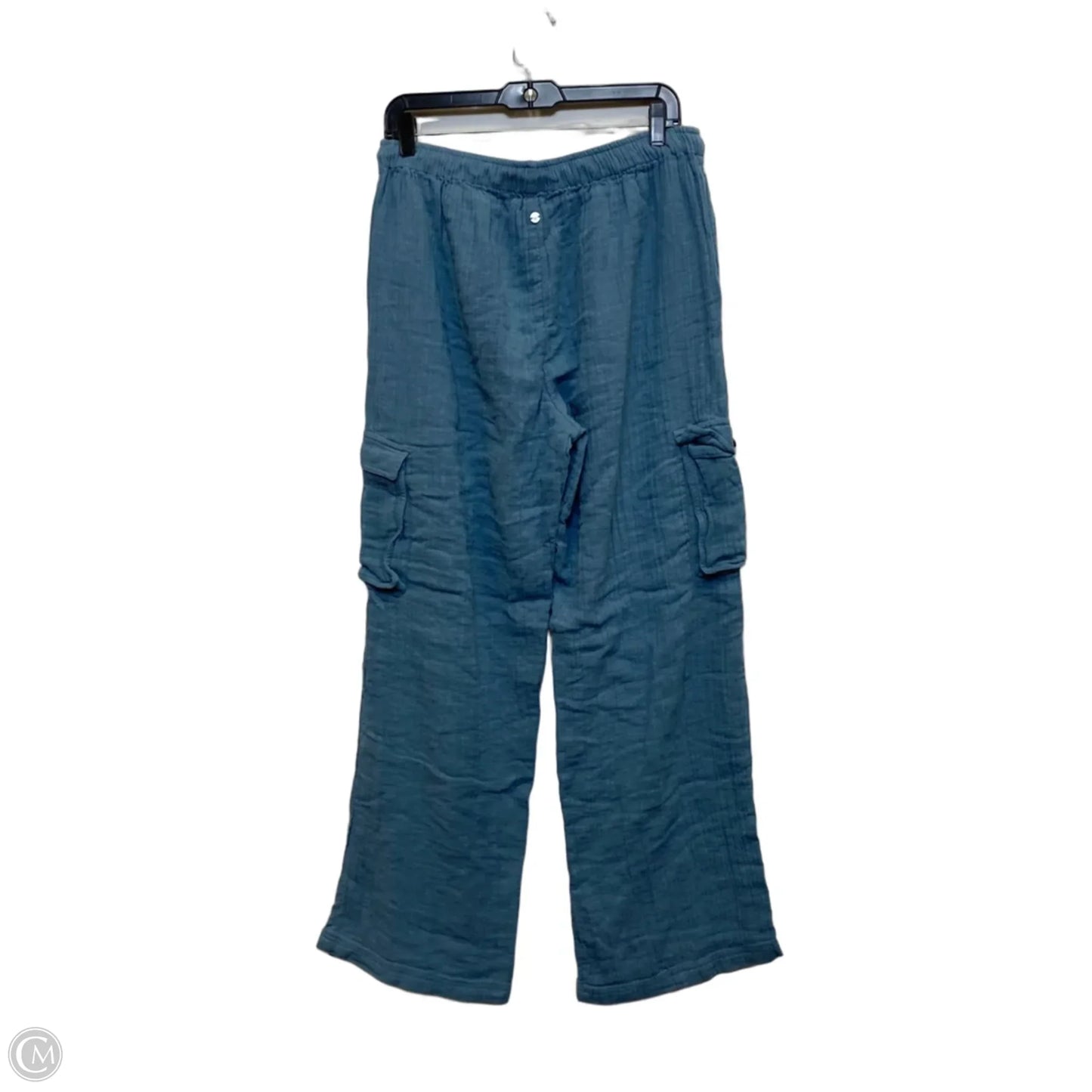 Pants Wide Leg By Roxy In Blue, Size: L