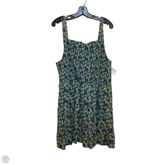Dress Casual Short By Wild Fable In Blue, Size: Xxl