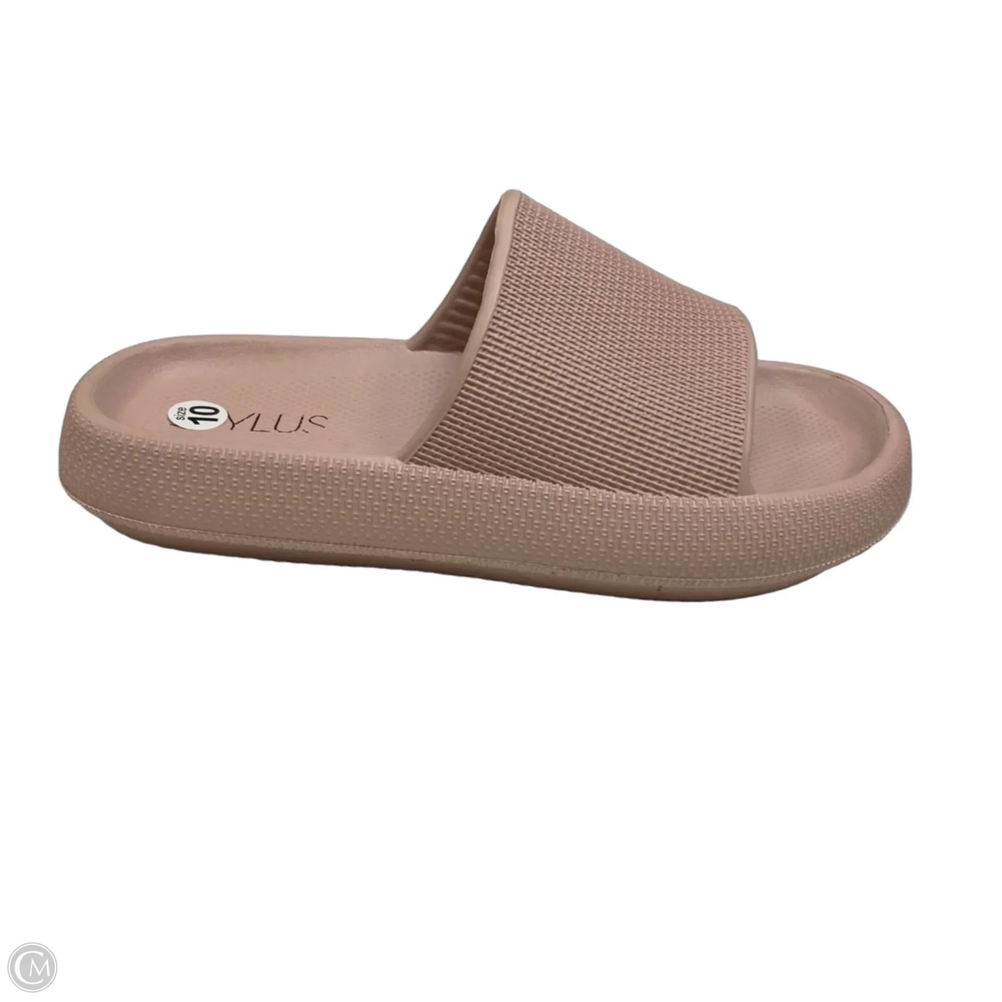 Sandals Flats By Stylus In Pink, Size: 10