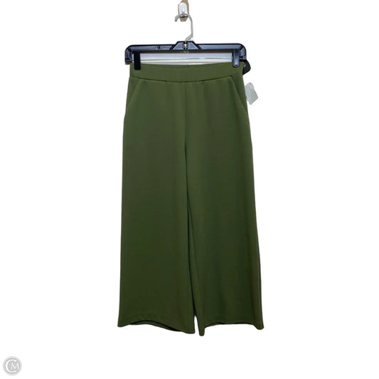 Pants Wide Leg By Versona In Green, Size: Xs