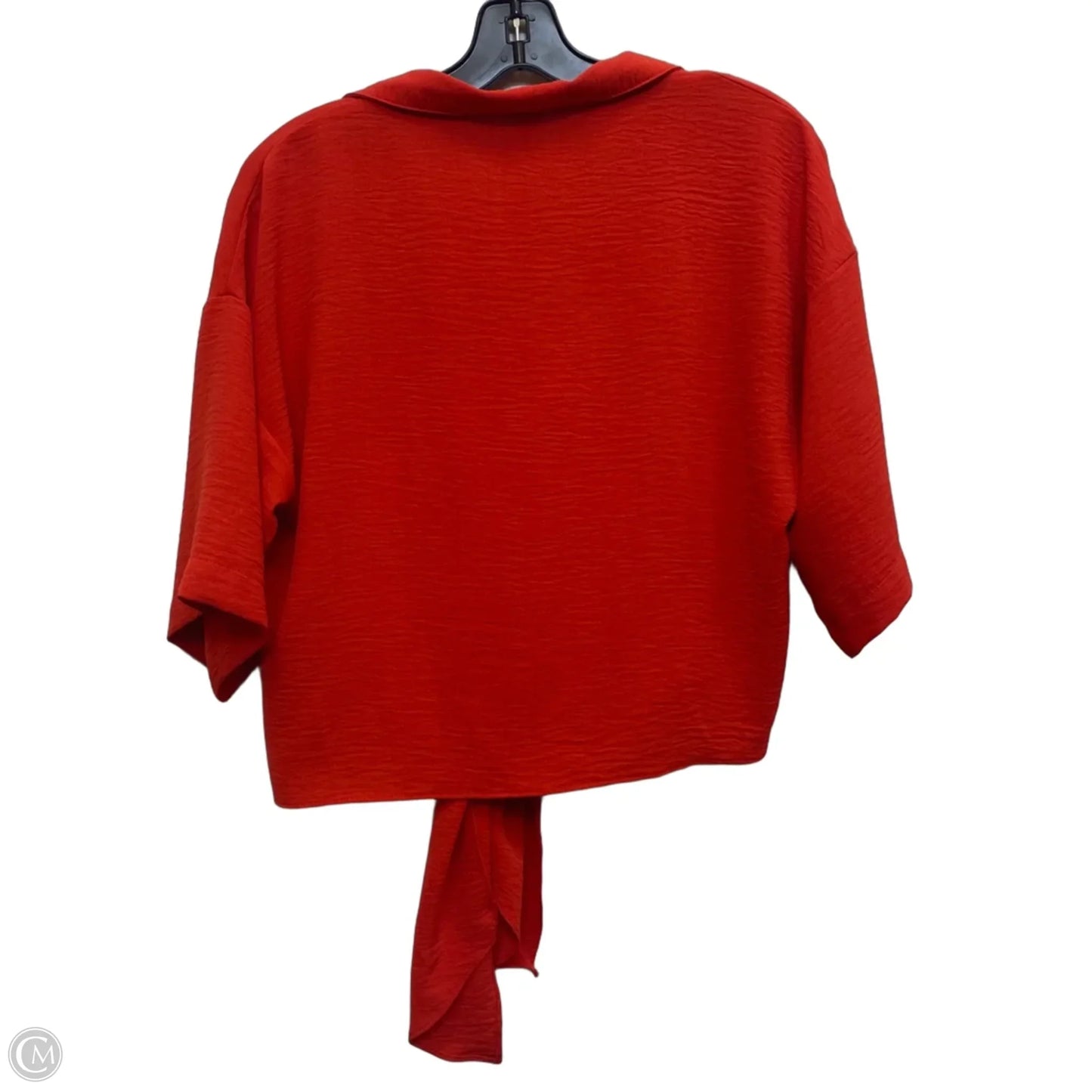 Top Short Sleeve By C BY ONE  In Red, Size: S