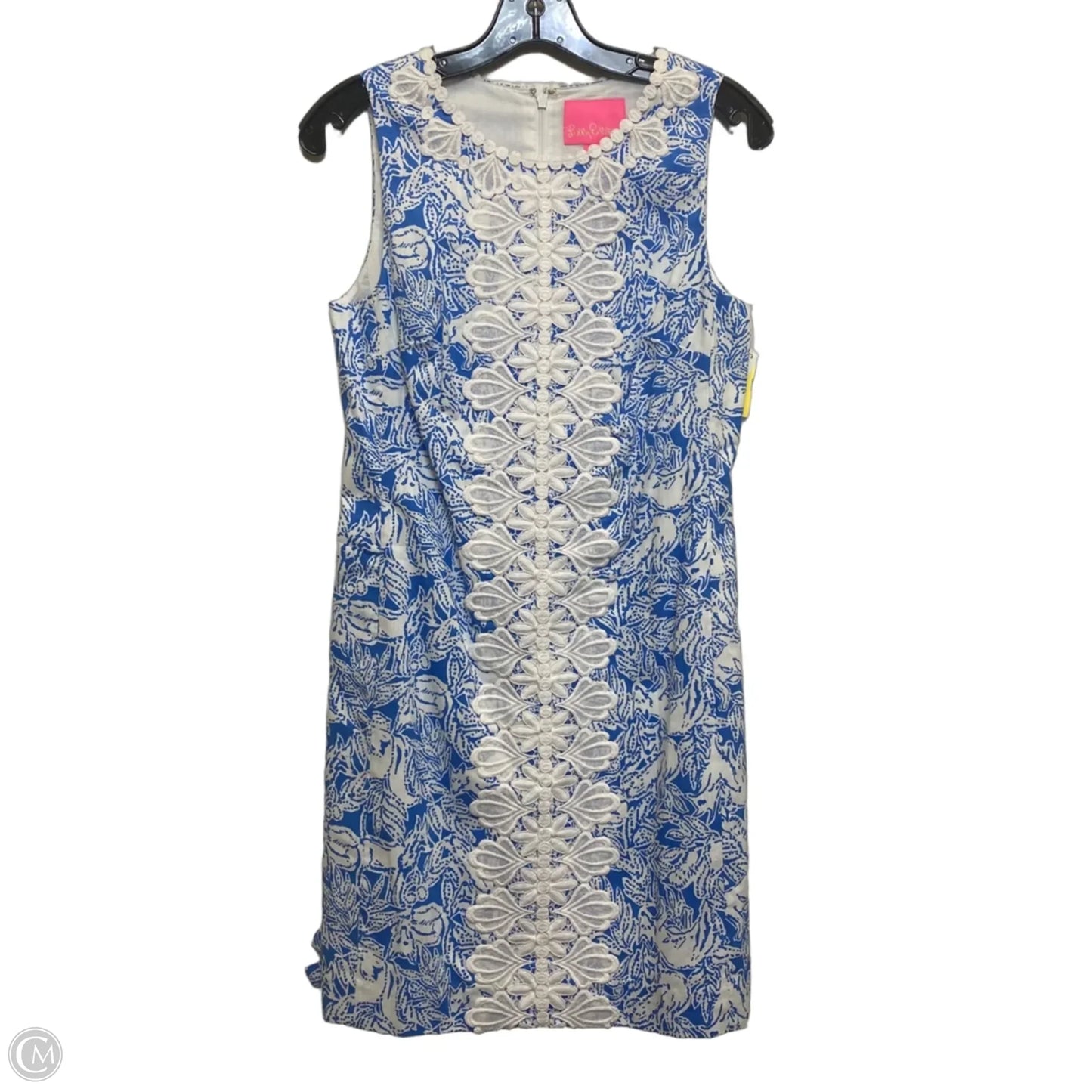 Dress Designer By Lilly Pulitzer In Blue & White, Size: Xs