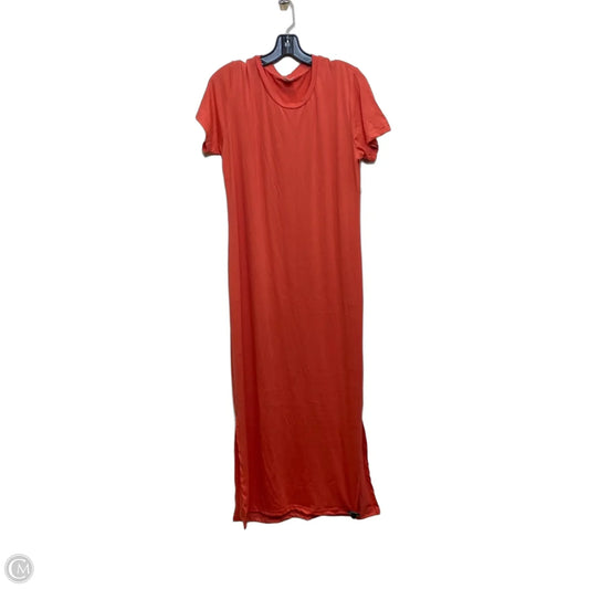 Dress Casual Maxi By Real Essentials In Pink, Size: L