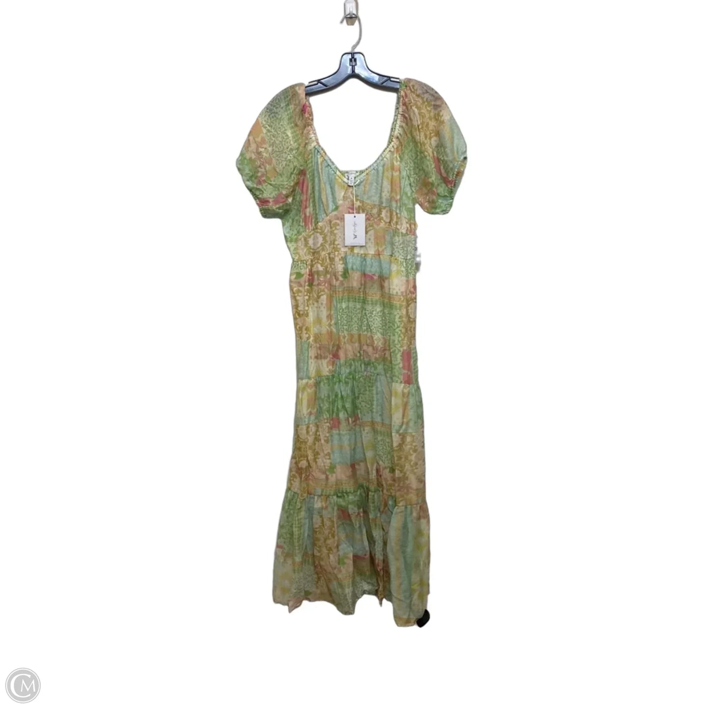 Dress Casual Midi By Jessica Simpson In Green, Size: M
