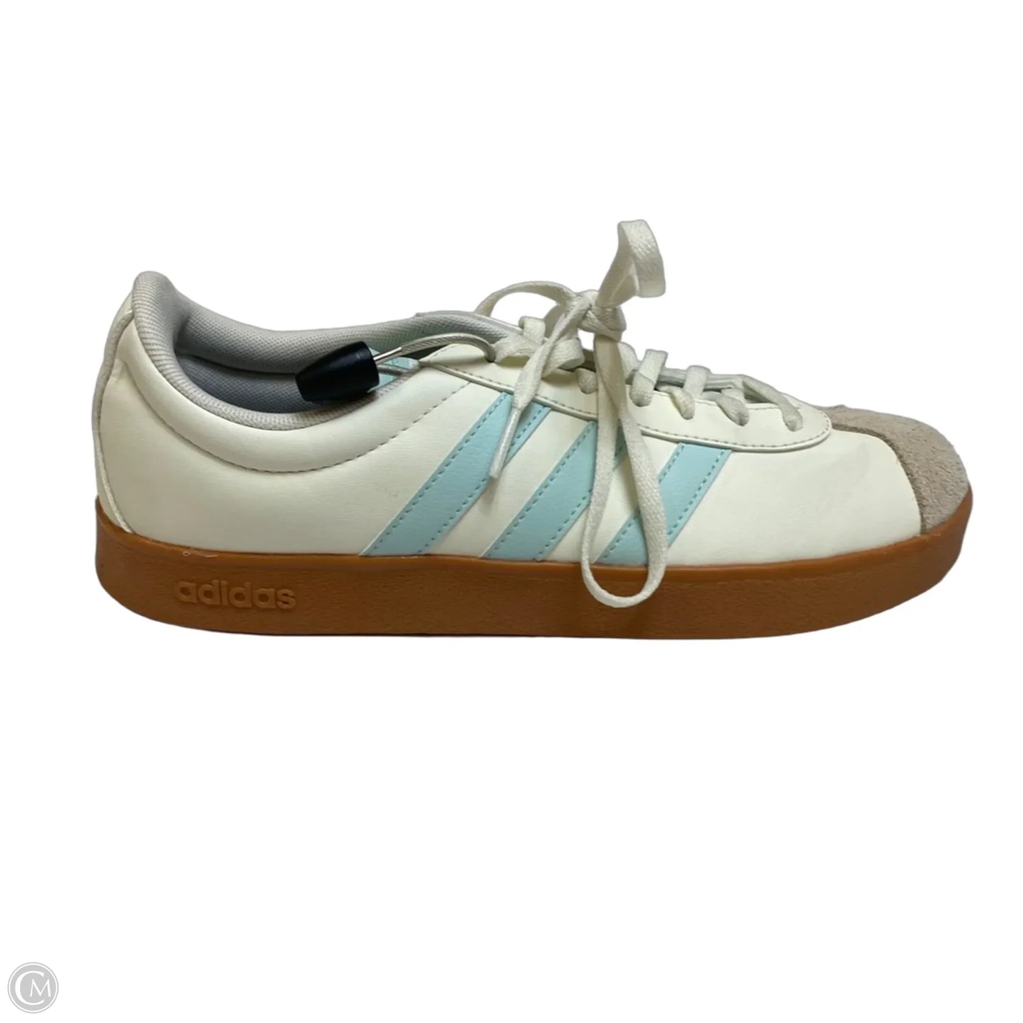 Shoes Sneakers By Adidas In Blue & Cream, Size: 8.5