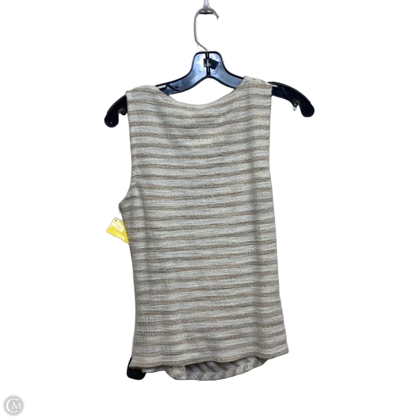 Top Sleeveless By Maeve In Cream, Size: S