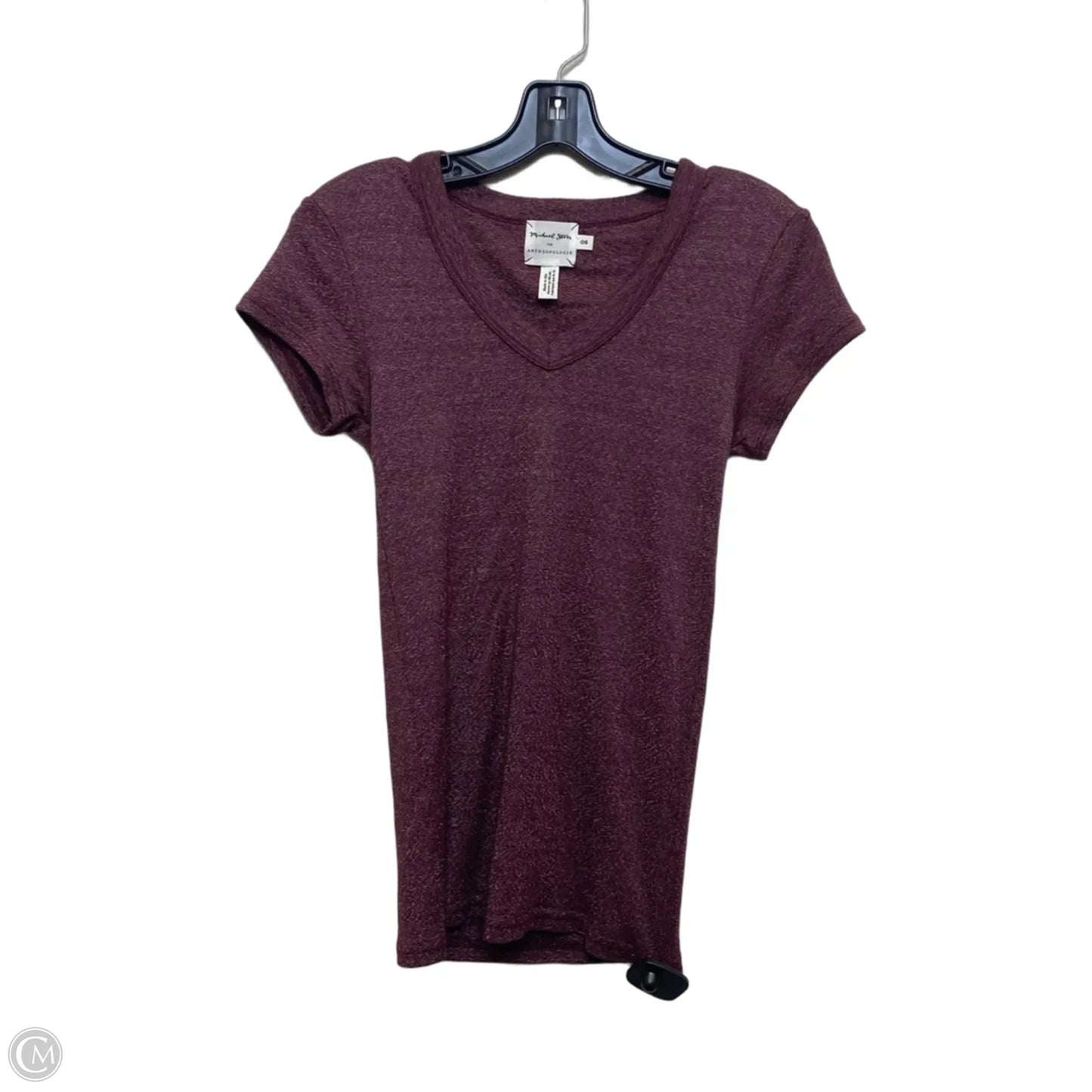 Top Short Sleeve Basic By Michael Stars In Red, Size: Osfm