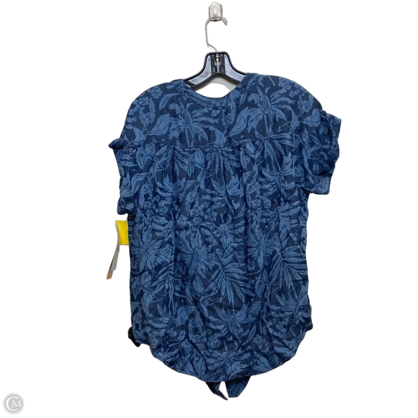 Top Short Sleeve By Ruby Rd In Blue, Size: S
