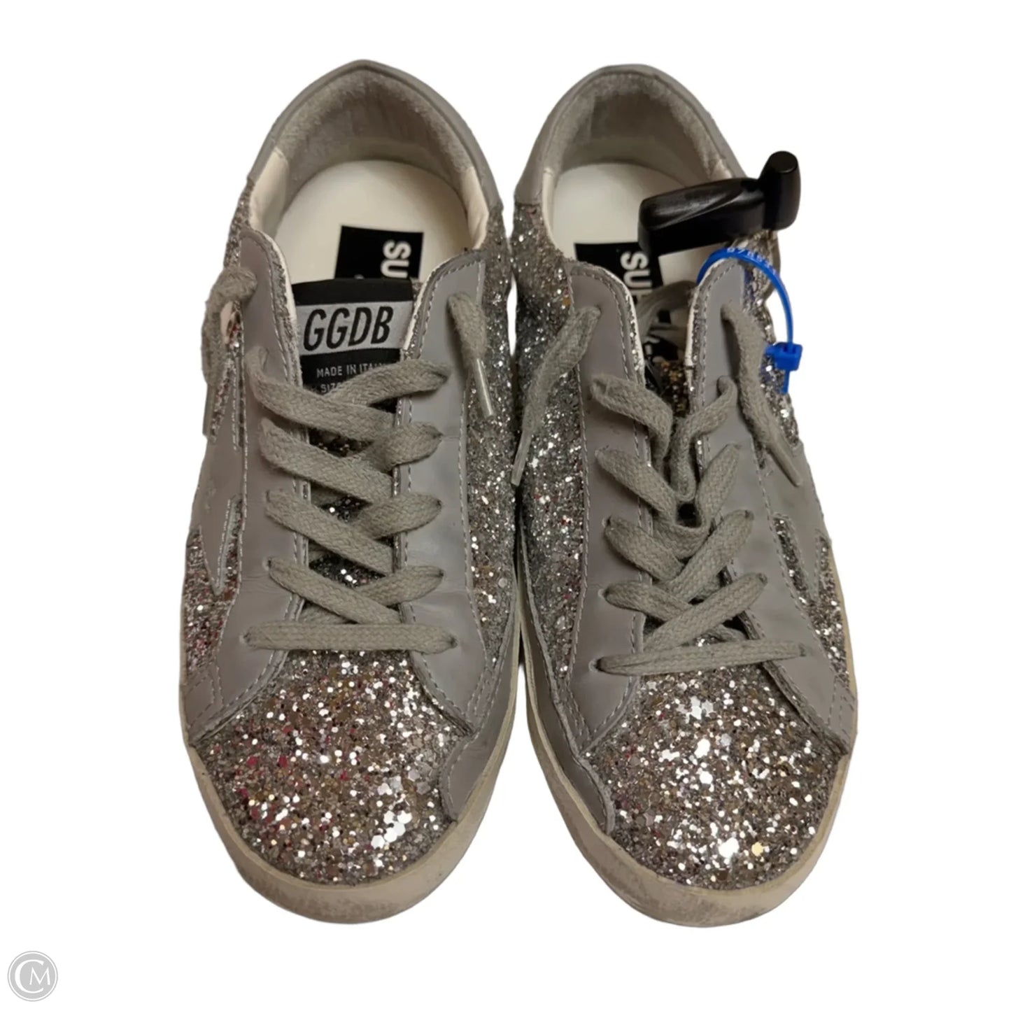 Shoes Luxury Designer By Golden Goose In Grey, Size: 6