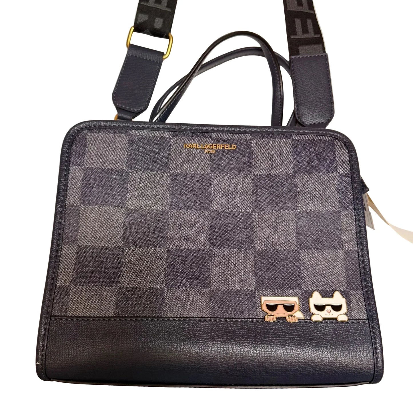 Crossbody Designer By Karl Lagerfeld, Size: Medium