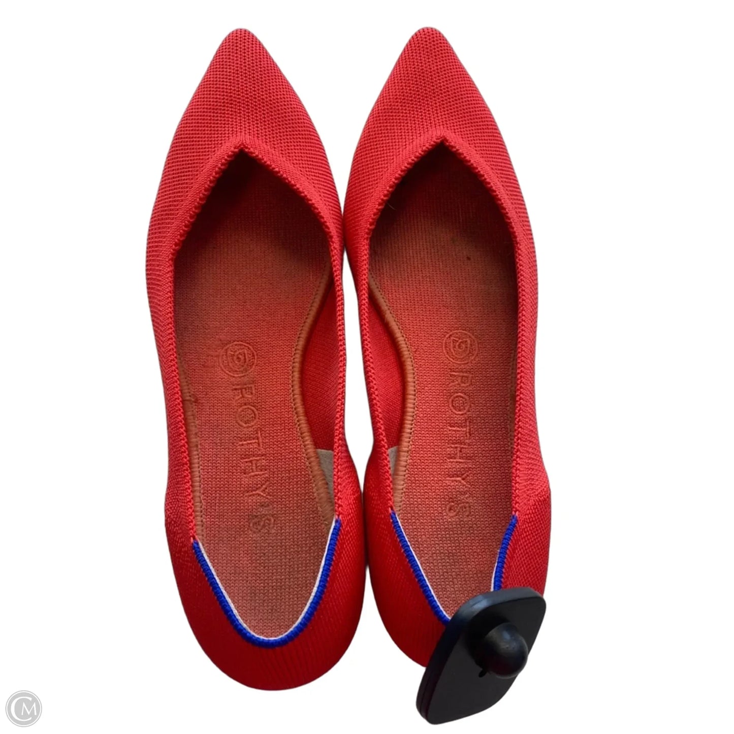 Shoes Designer By Rothys In Orange, Size: 9