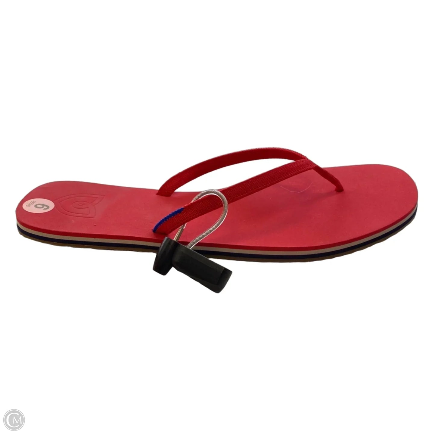 Sandals Designer By Rothys In Red, Size: 9