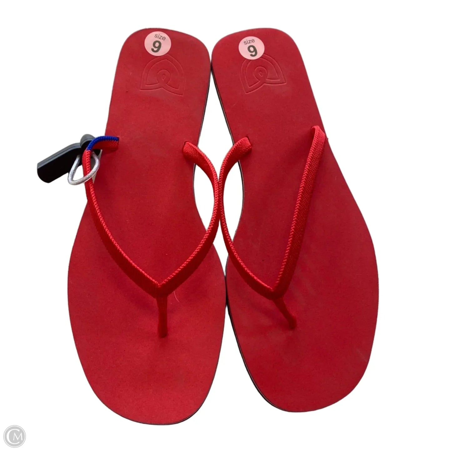 Sandals Designer By Rothys In Red, Size: 9