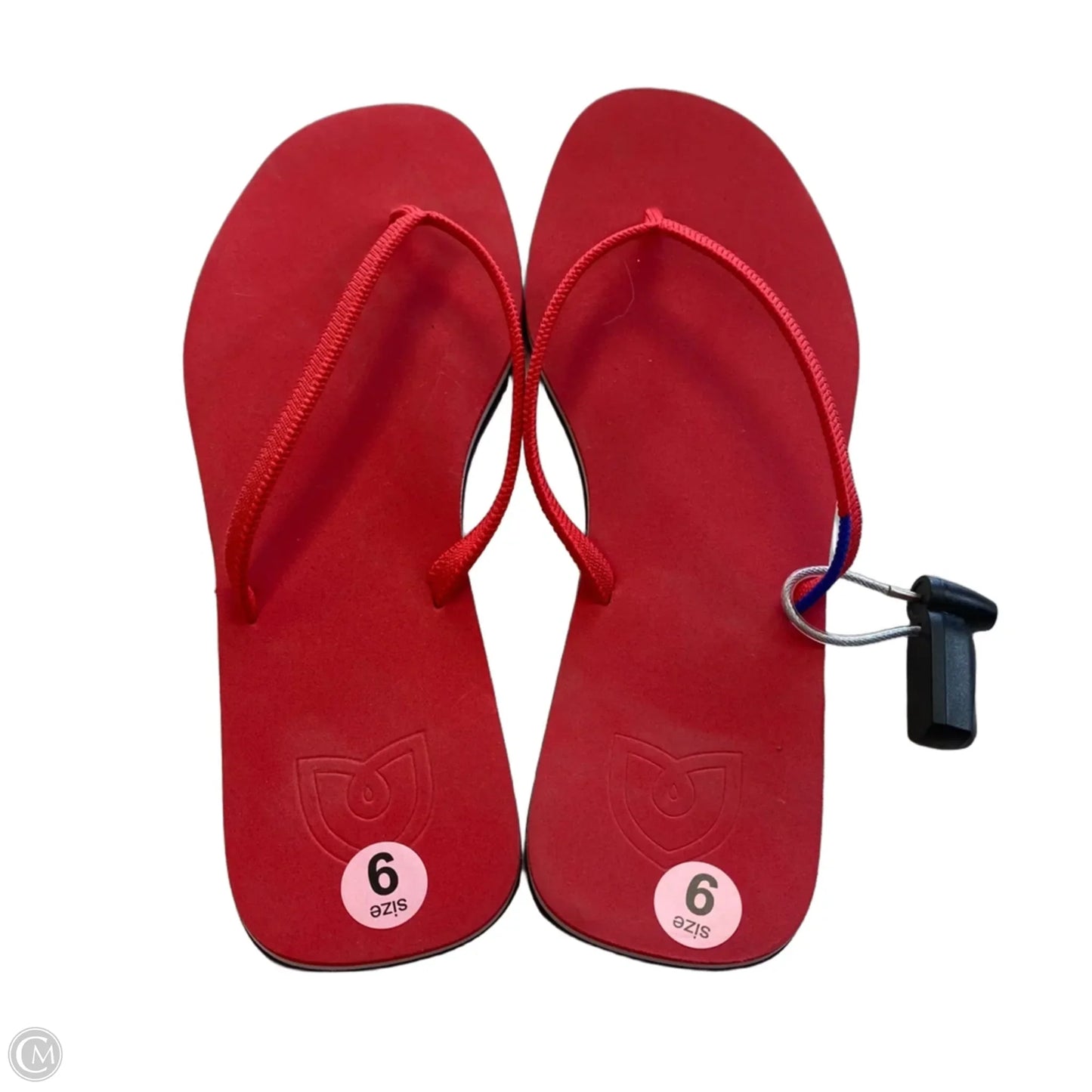 Sandals Designer By Rothys In Red, Size: 9