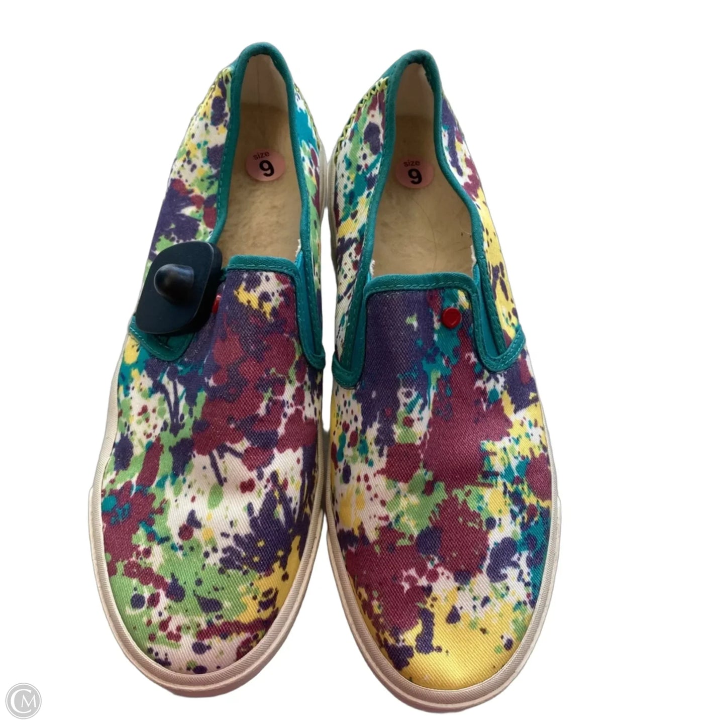 Shoes Designer By Ugg In Blue & Purple, Size: 9