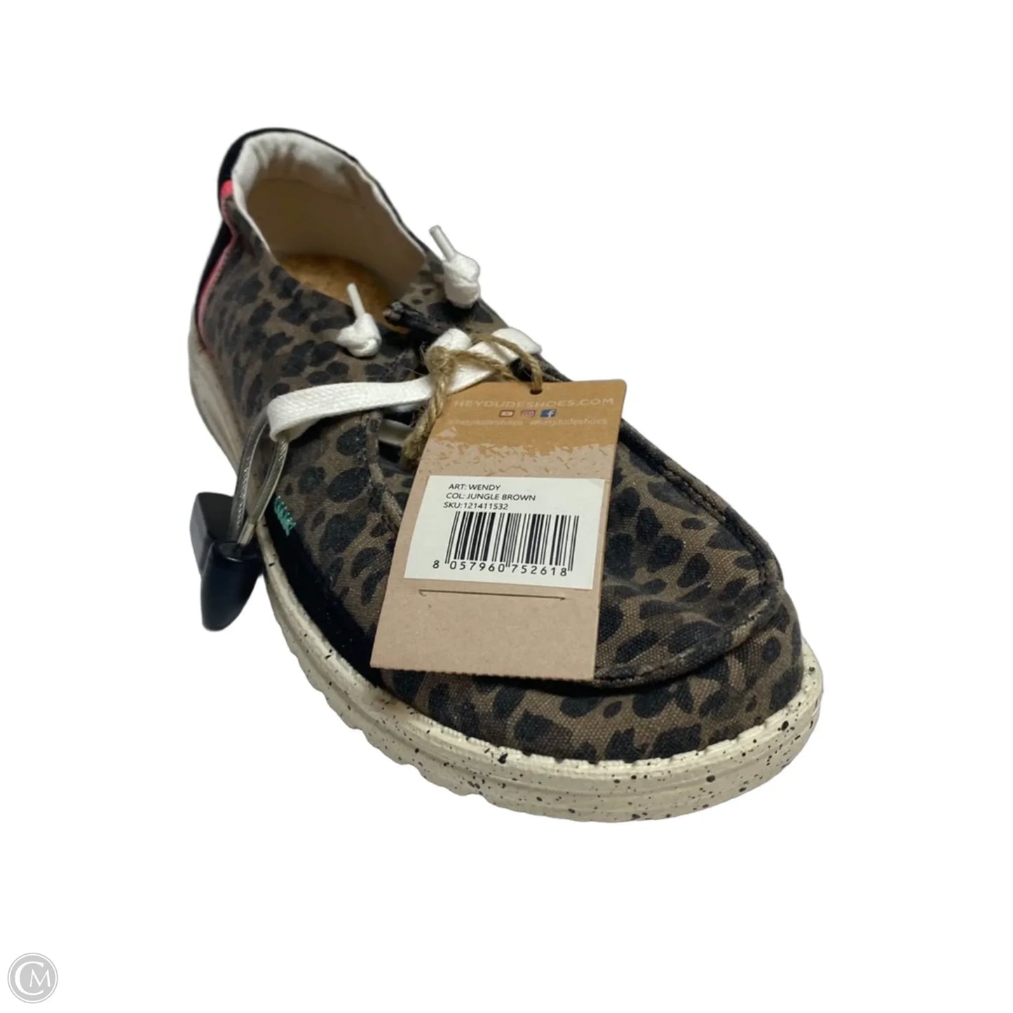 Shoes Flats By Hey Dude In Brown, Size: 9