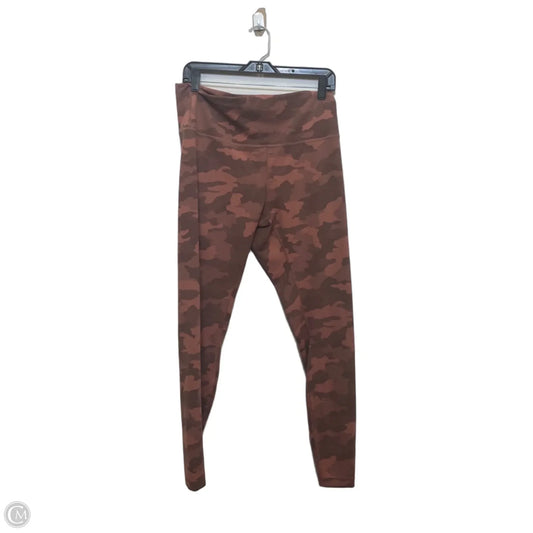 Athletic Leggings Designer By Lululemon In Pink, Size: L