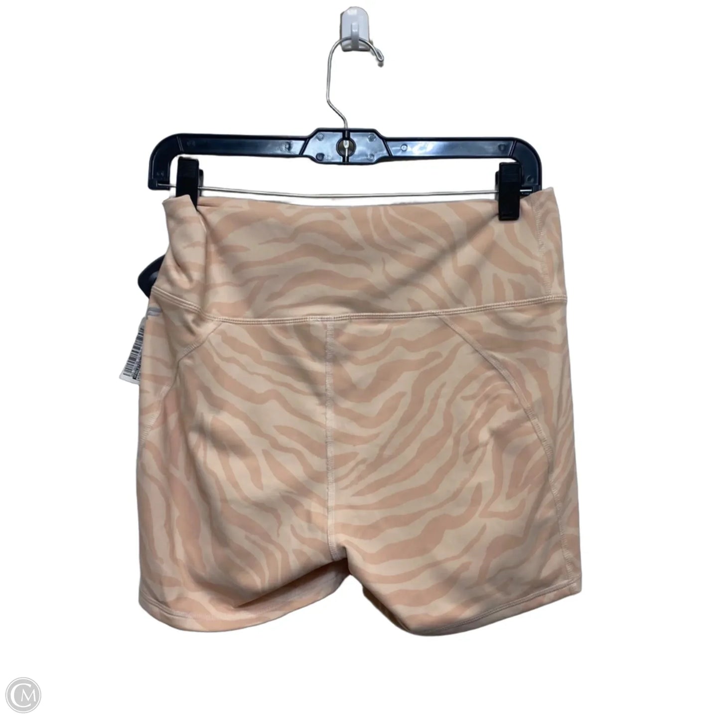 Athletic Shorts By Fabletics In Orange, Size: L