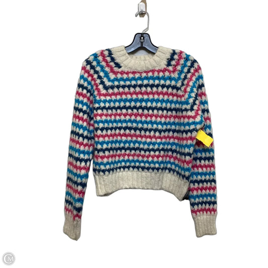Sweater By Zara In Blue & Pink, Size: S