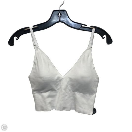 Athletic Bra By Maidenform In White, Size: L