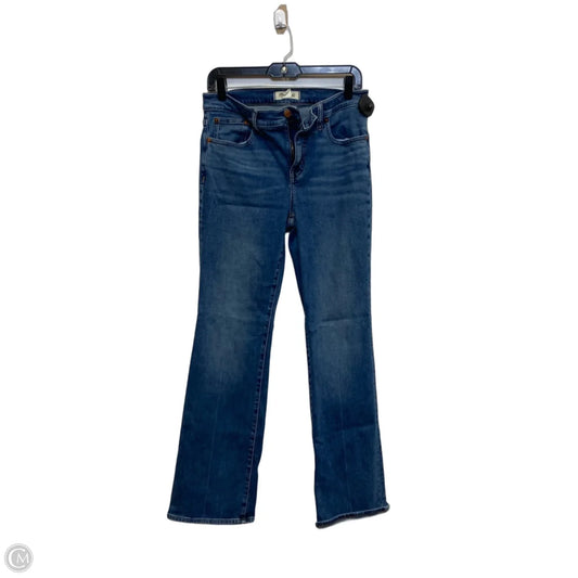 Jeans Boot Cut By Madewell In Blue Denim, Size: 8