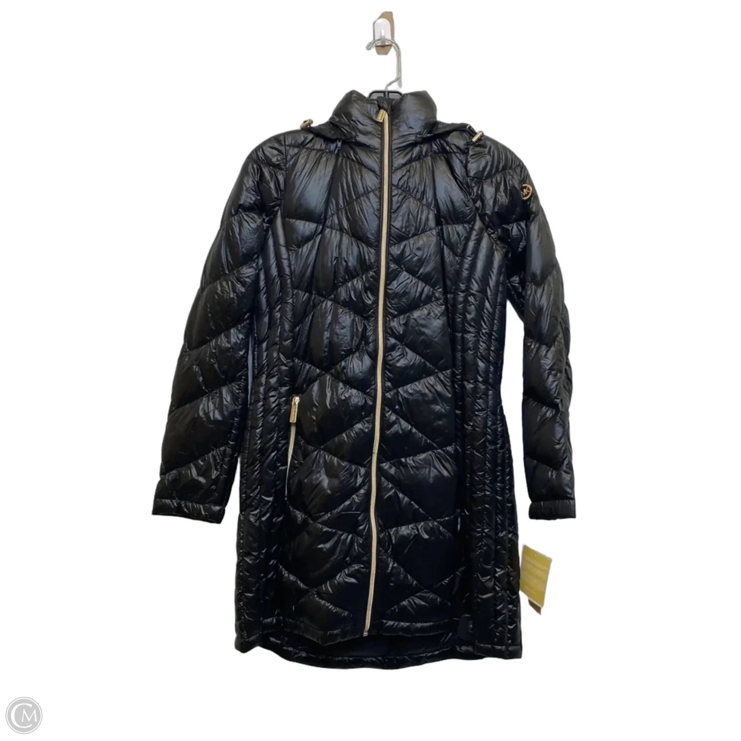 Coat Puffer & Quilted By Michael By Michael Kors In Black, Size: M