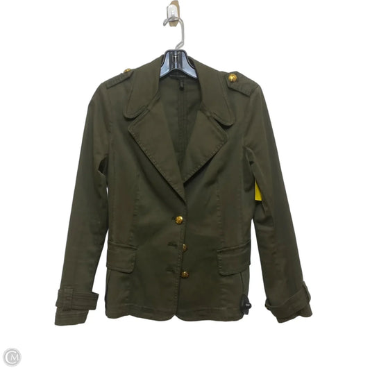 Blazer By White House Black Market In Green, Size: Xs