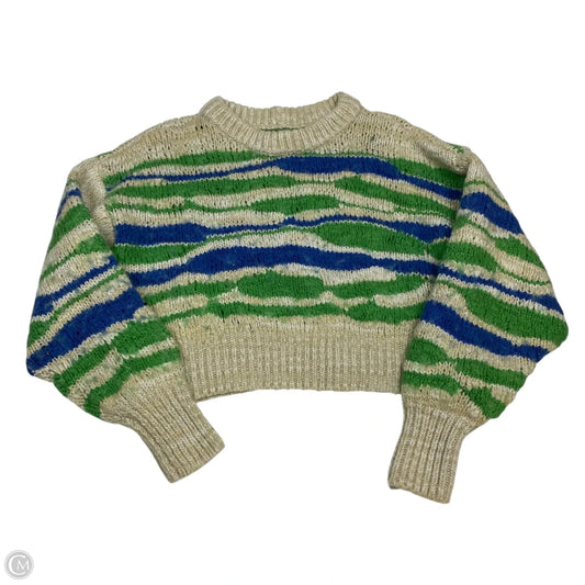 Sweater By Aerie In Blue & Green, Size: Xs