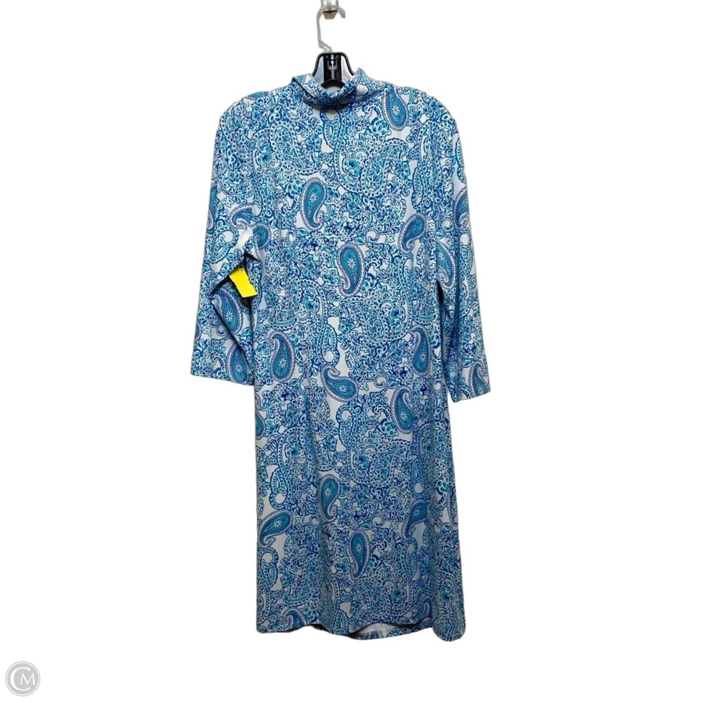 Dress Casual Short By Talbots In Blue & White, Size: Xl