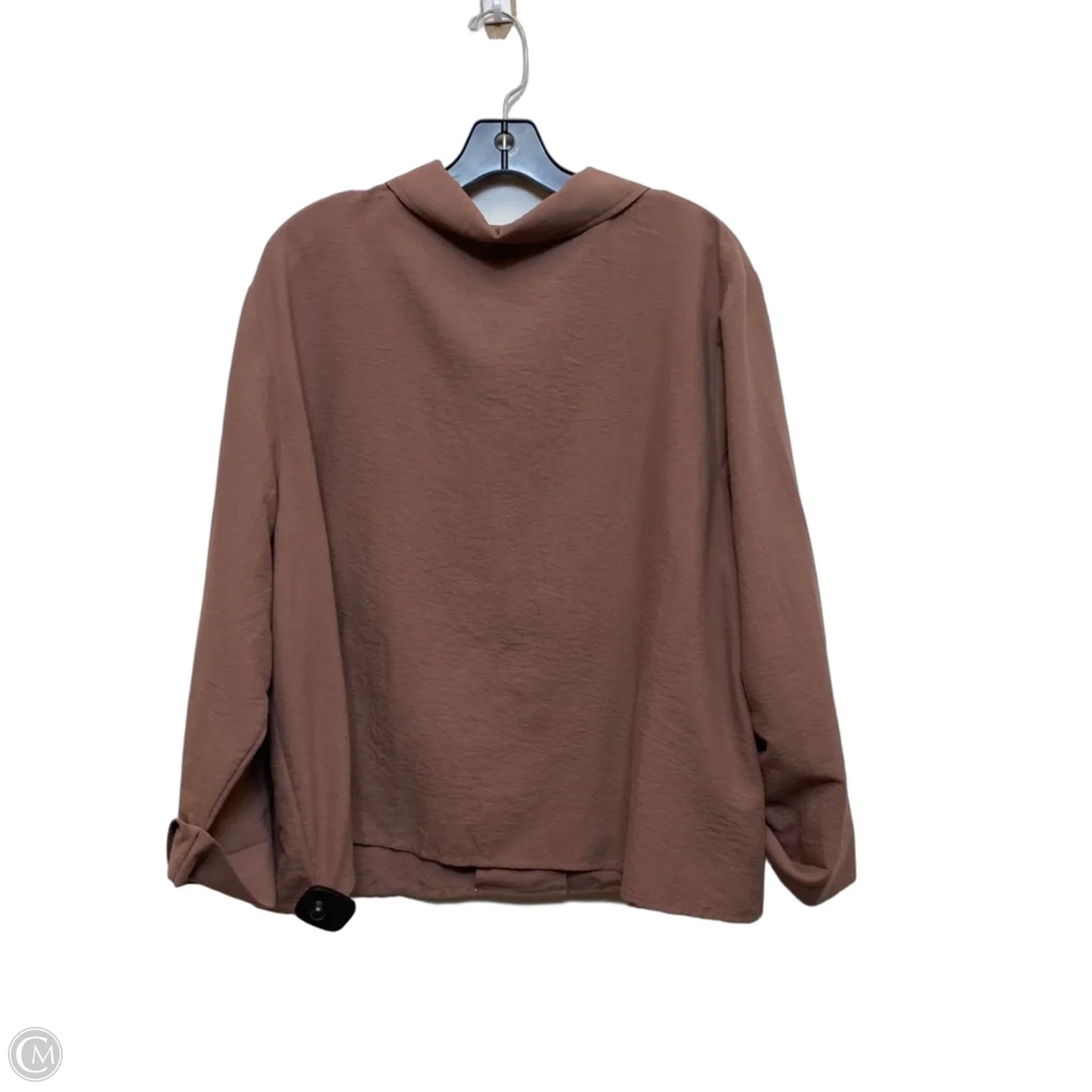 Top Long Sleeve By Olivia & Martin In Mauve, Size: 3x