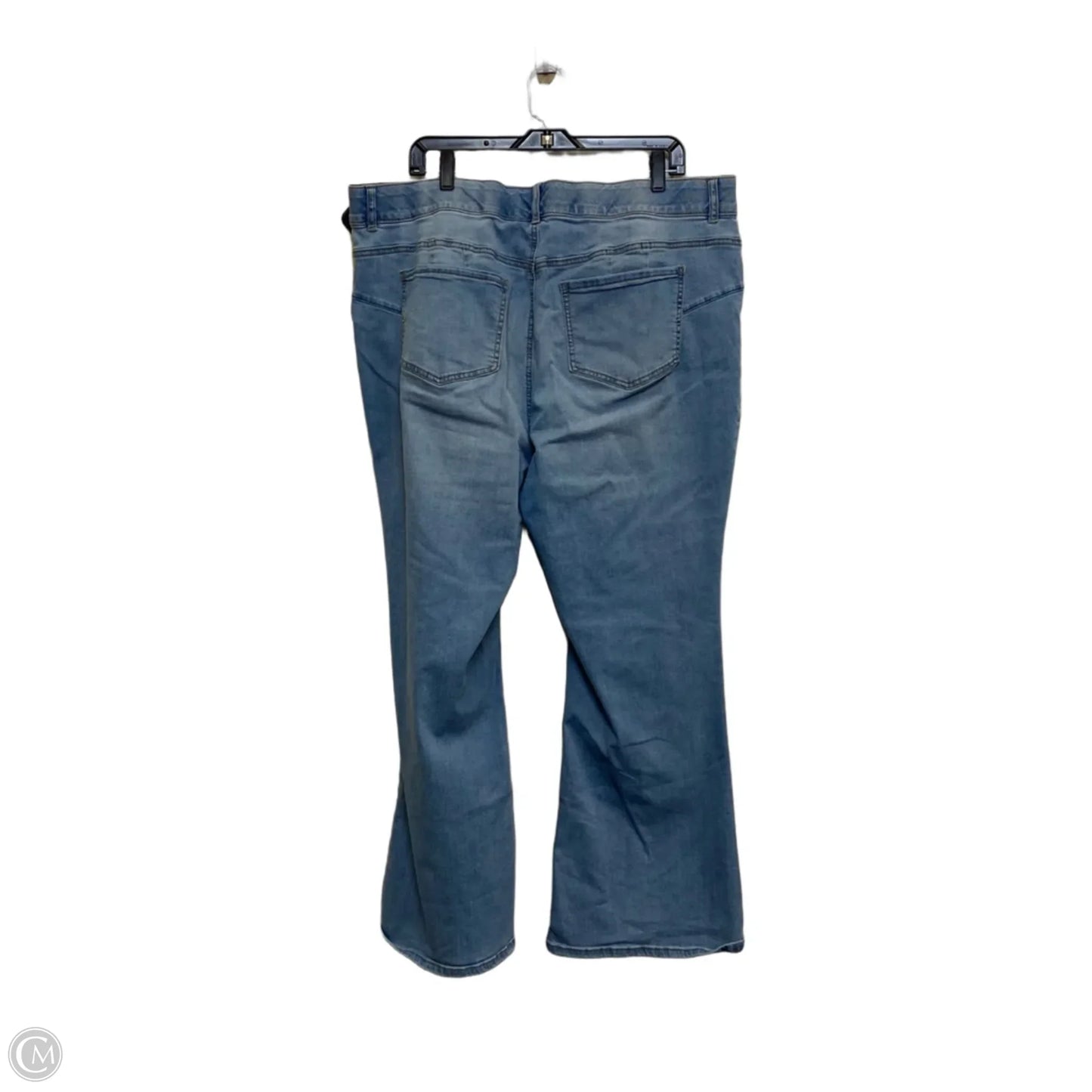 Jeans Boot Cut By Cato In Blue Denim, Size: 22