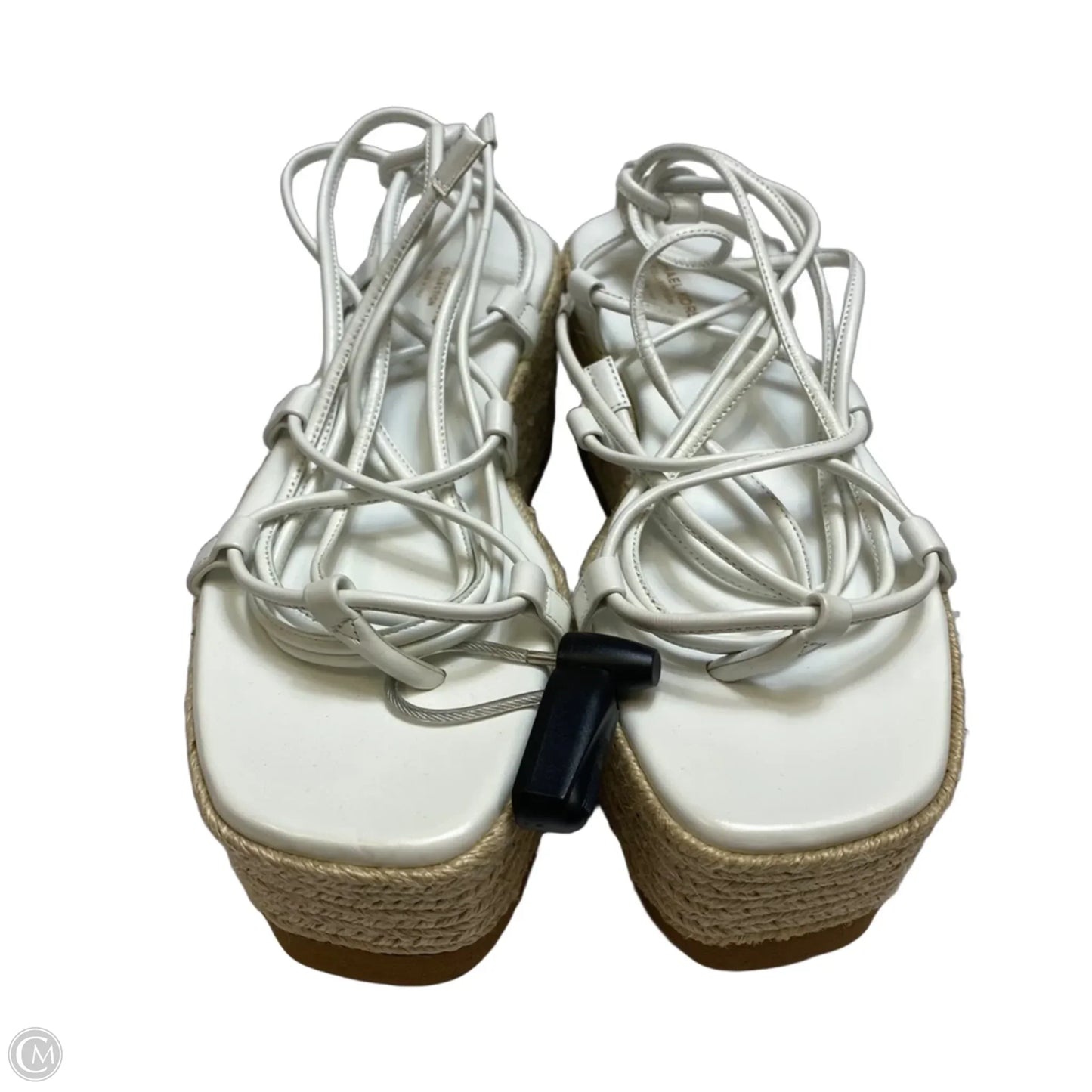 Sandals Designer By Michael Kors Collection In White, Size: 6
