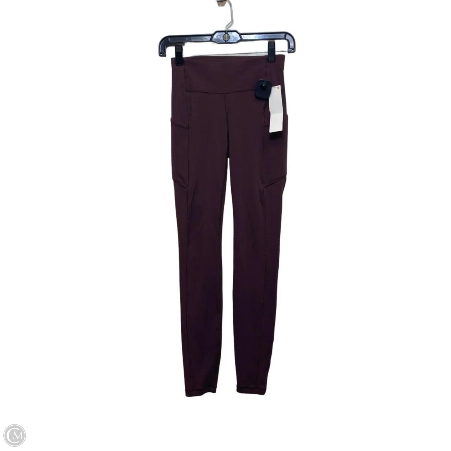 Athletic Leggings Designer By Lululemon In Purple, Size: Xs
