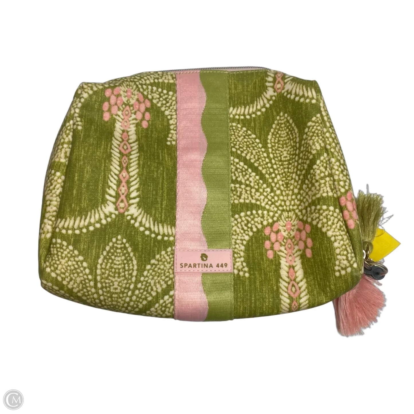 Makeup Bag Designer By Spartina, Size: Large