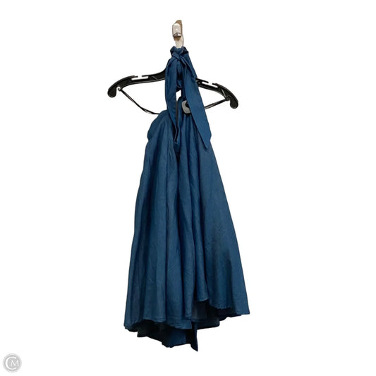 Skirt Midi By Gracia In Blue, Size: L