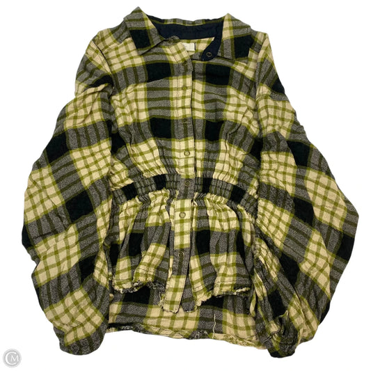 Top Long Sleeve By We The Free In Green, Size: Xs