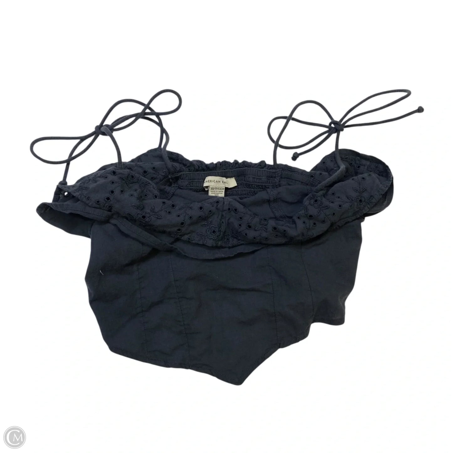 Top Sleeveless By American Eagle In Grey, Size: Xs