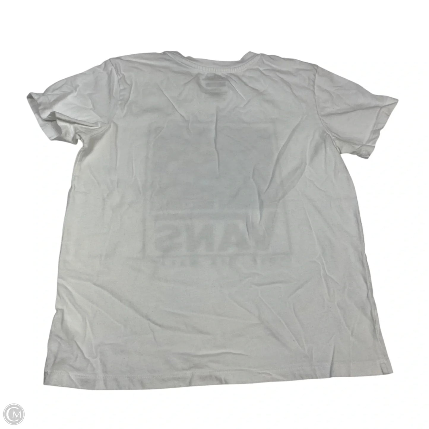 Top Short Sleeve Basic By Vans In White, Size: M