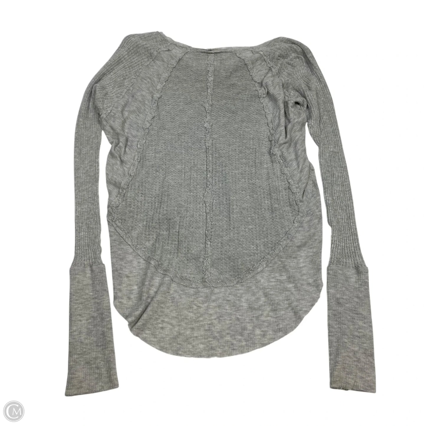 Top Long Sleeve By We The Free In Grey, Size: Xs