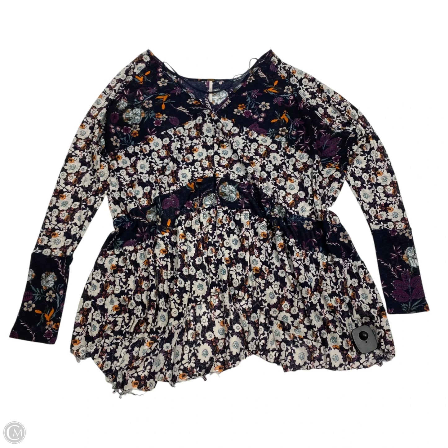 Top Long Sleeve By Free People In Purple, Size: M