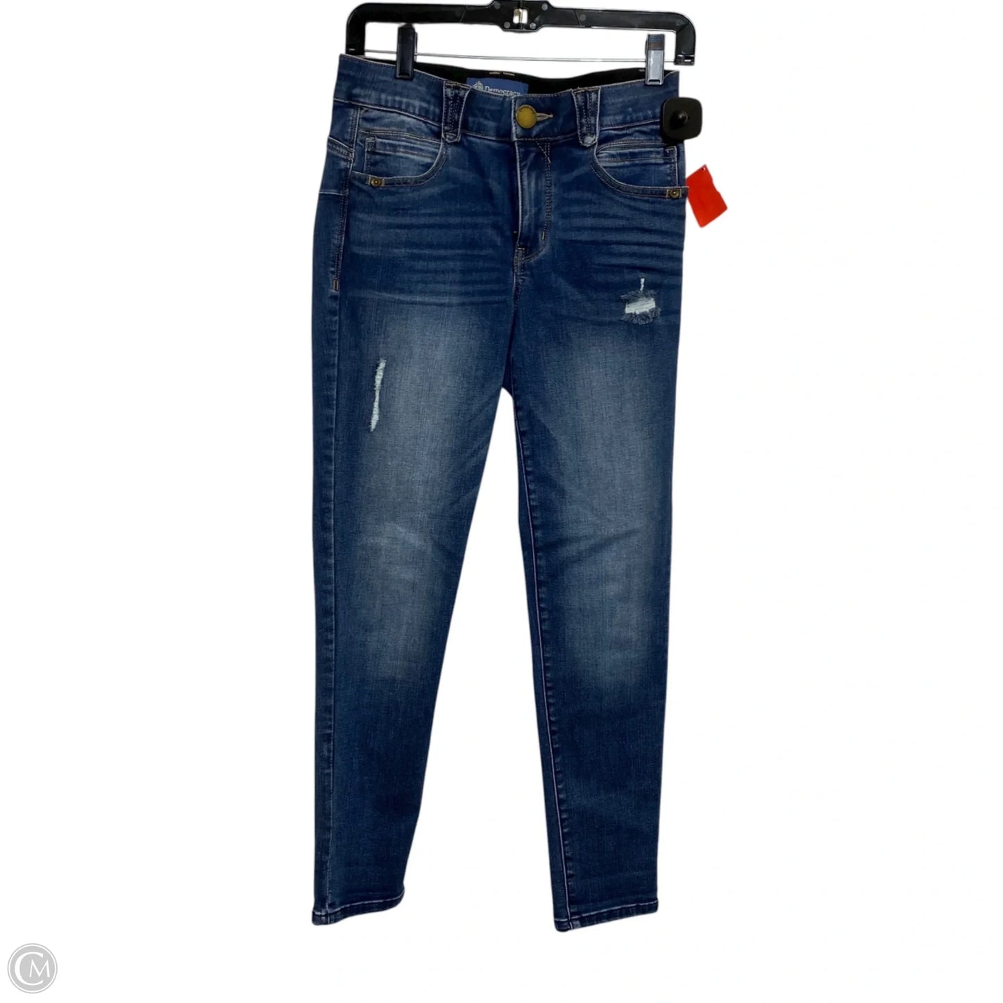 Jeans Skinny By Democracy In Blue Denim, Size: 2