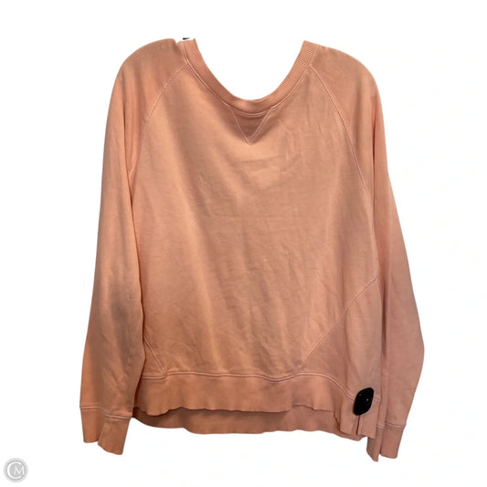 Sweatshirt Crewneck By Universal Thread In Orange, Size: Xl