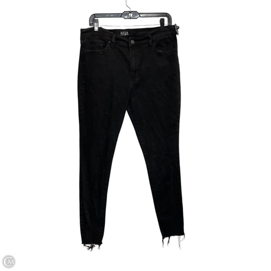 Jeans Skinny By Ana In Black Denim, Size: 14