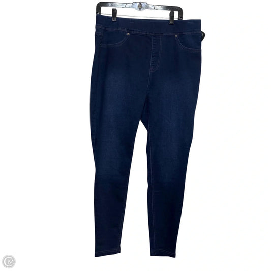 Jeans Jeggings By Terra & Sky In Blue Denim, Size: Xl