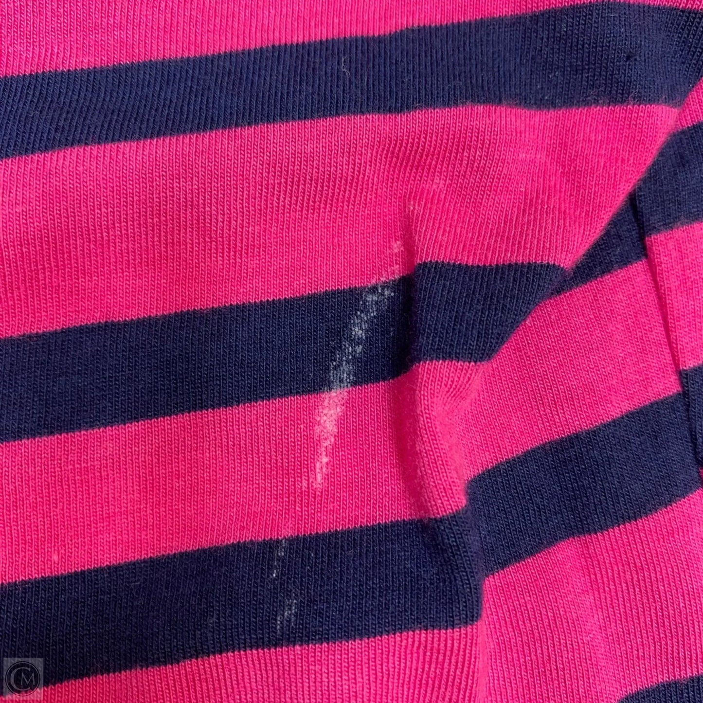 Top Long Sleeve By Crown And Ivy In Blue & Pink, Size: M