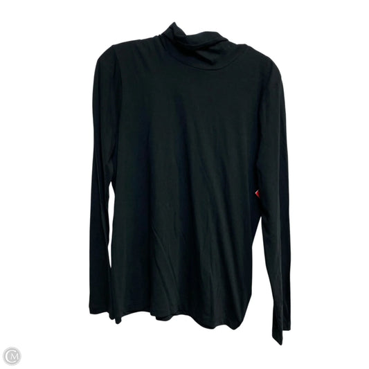Top Long Sleeve Basic By J. Crew In Black, Size: M