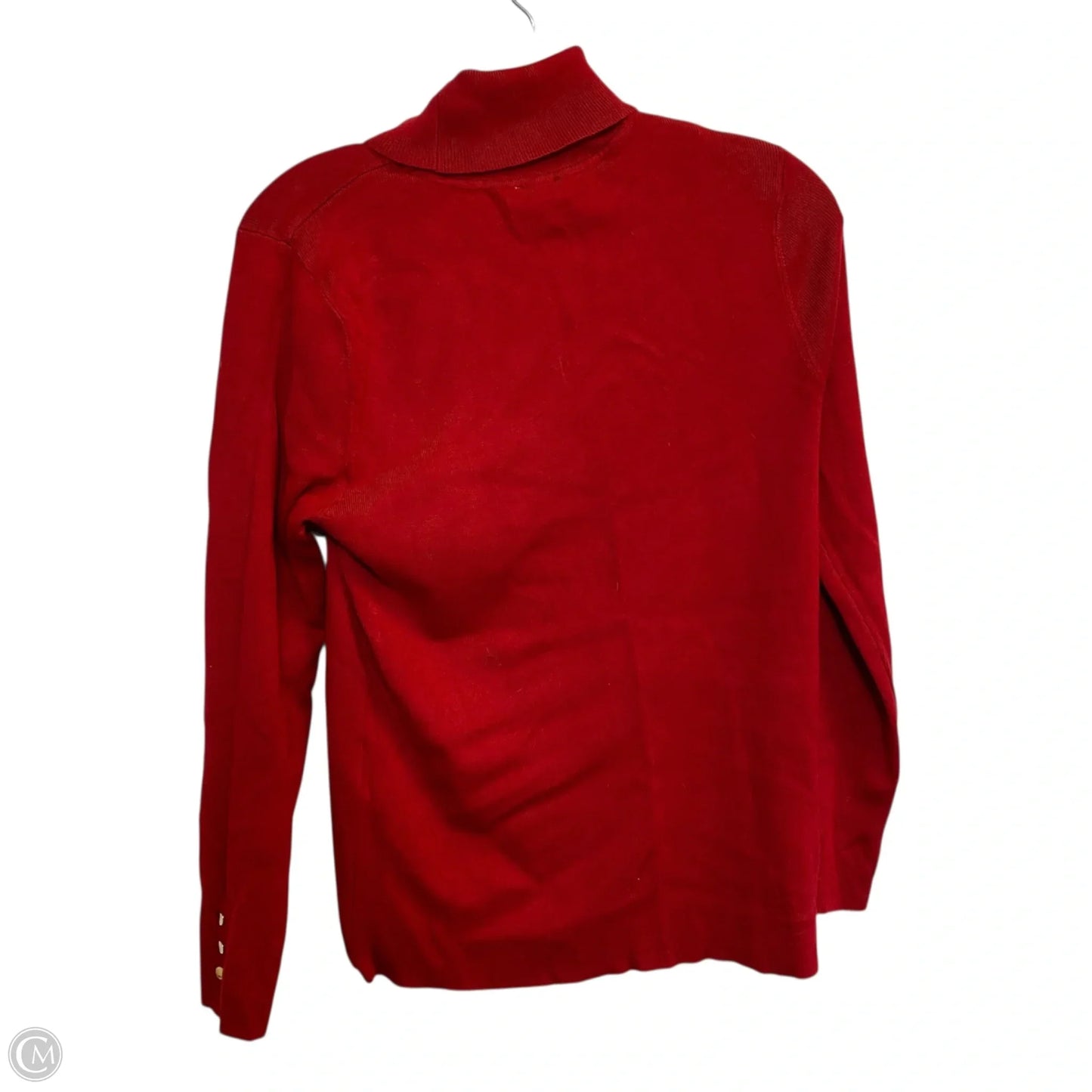 Top Long Sleeve By Chicos In Red, Size: M